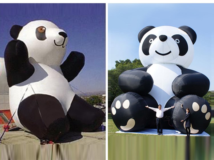 全椒充气熊猫展示